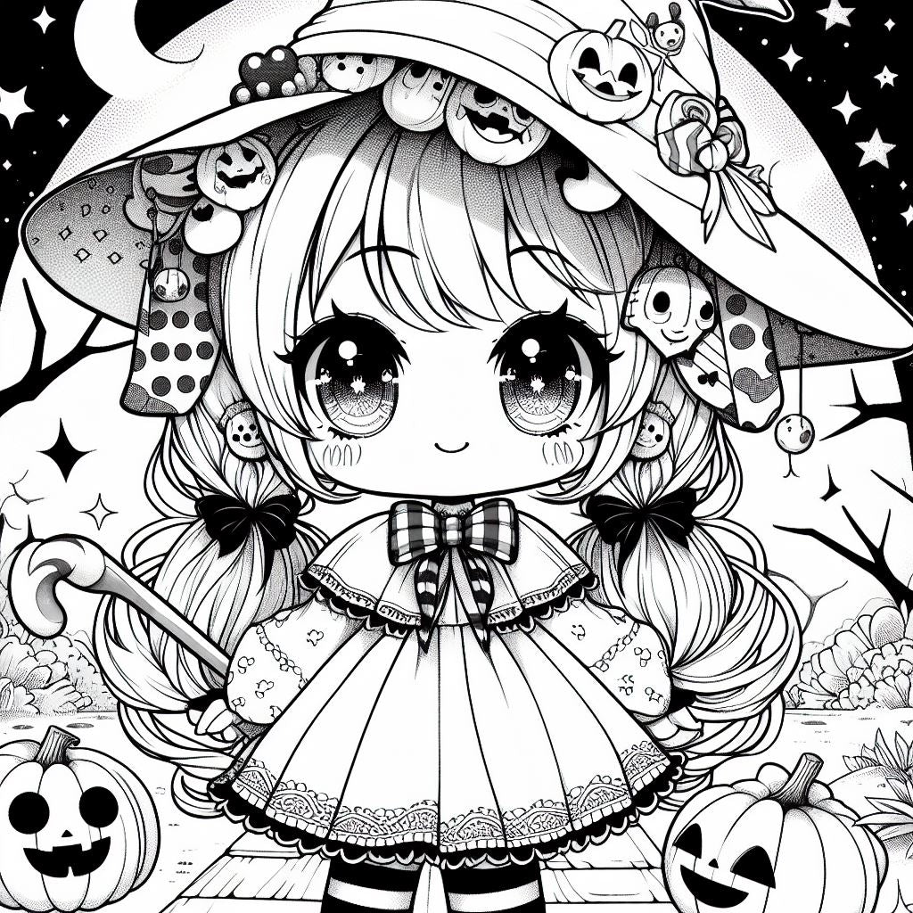 Coloriages Kawaii