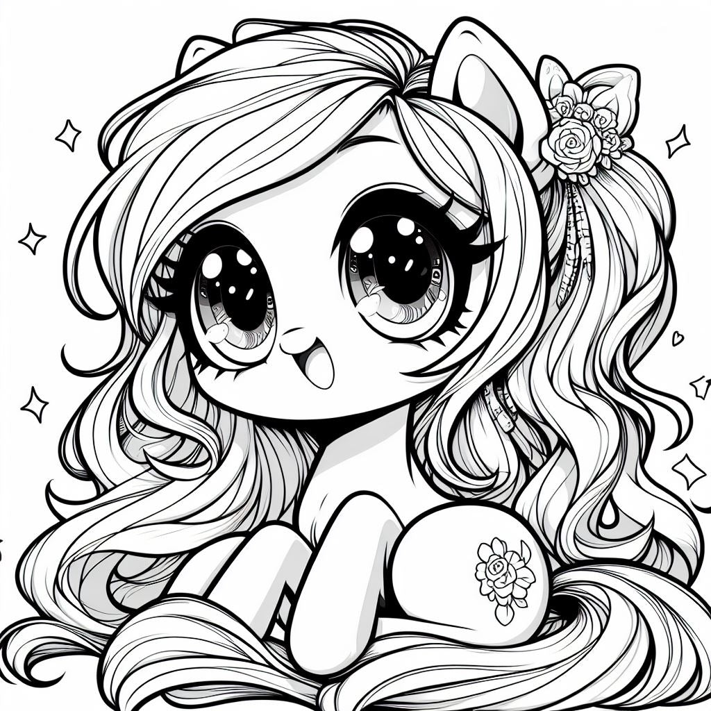 Coloriages Kawaii