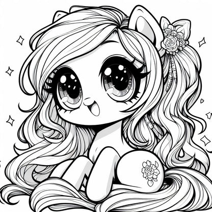 Coloriages Kawaii