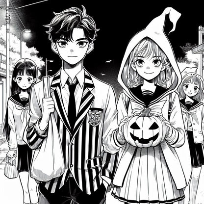 Coloriages Manga animés