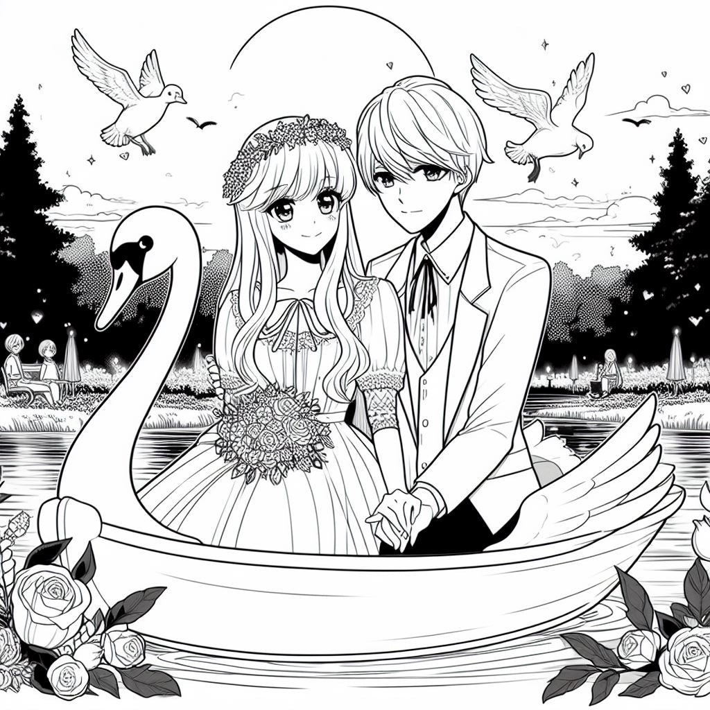 Coloriages Manga animés