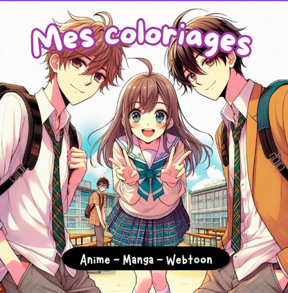 Coloriages Manga animés