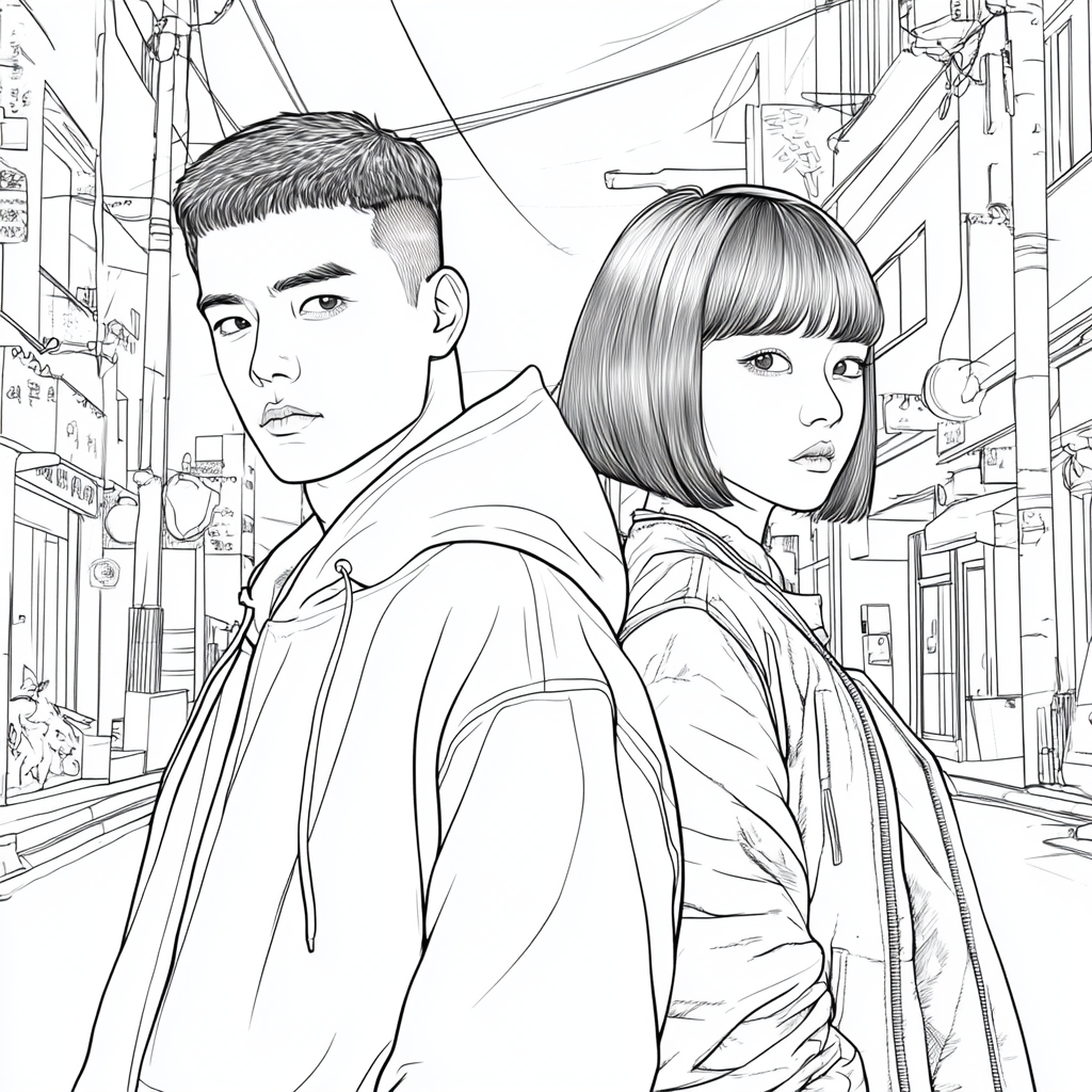 coloriage itaewon classe