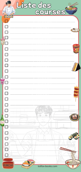Liste des courses Asie