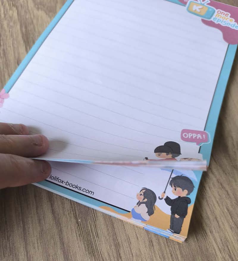 Bloc notes A5 k-dramas