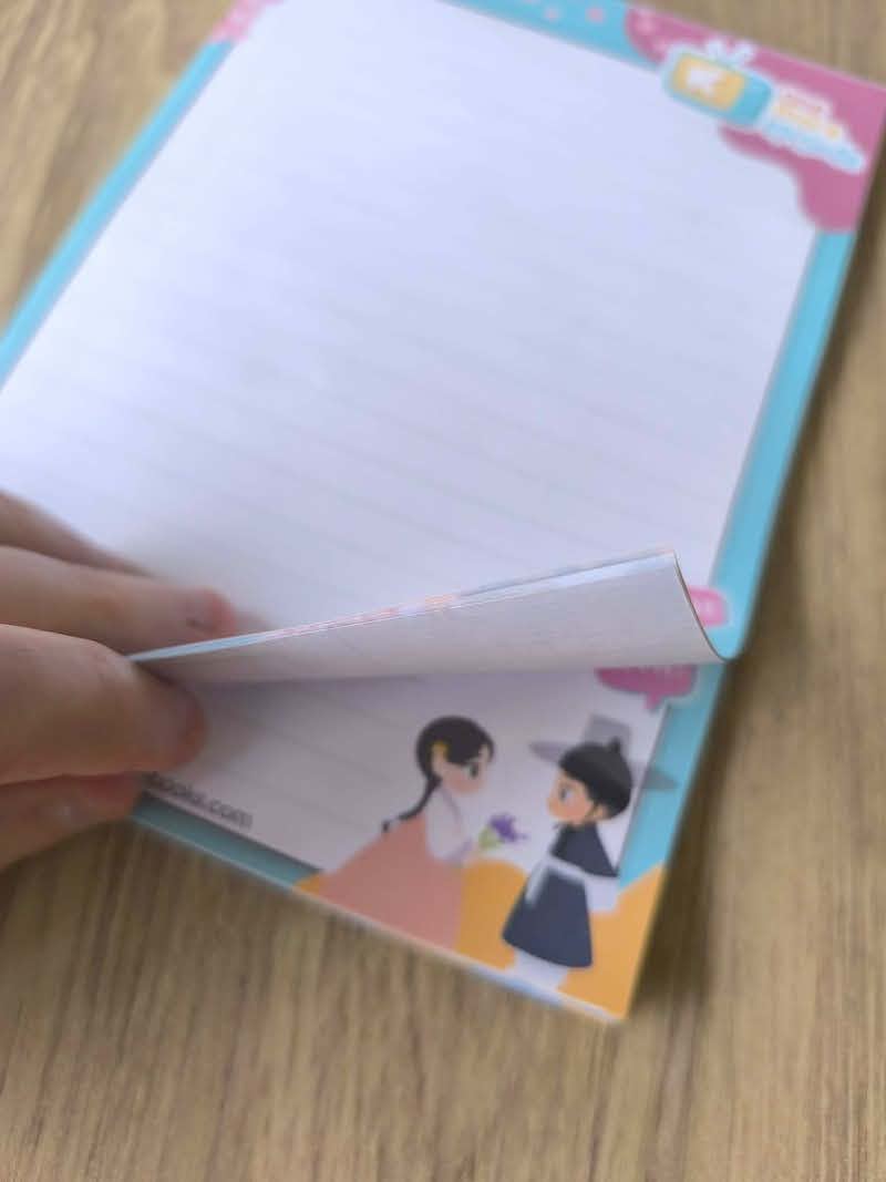 Bloc notes A5 k-dramas
