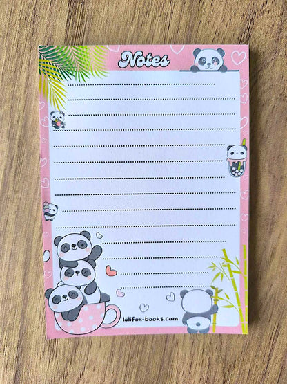 Bloc notes Panda
