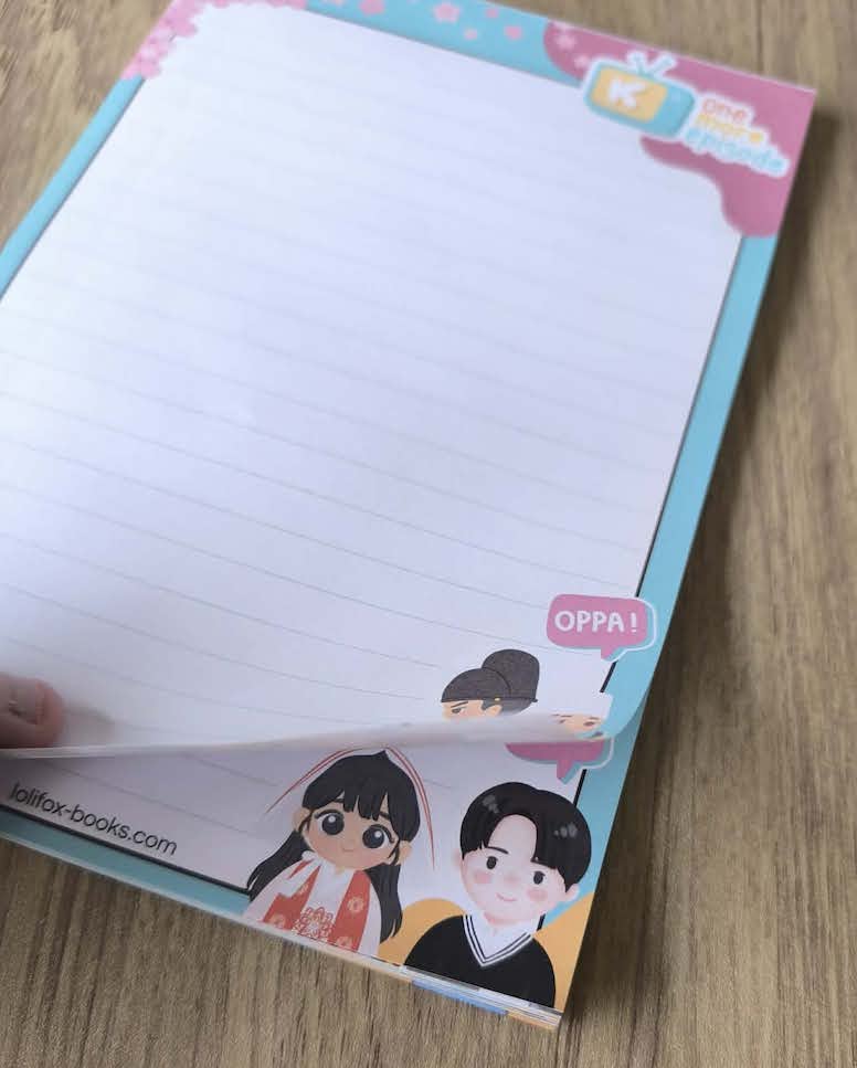 Bloc notes A5 k-dramas