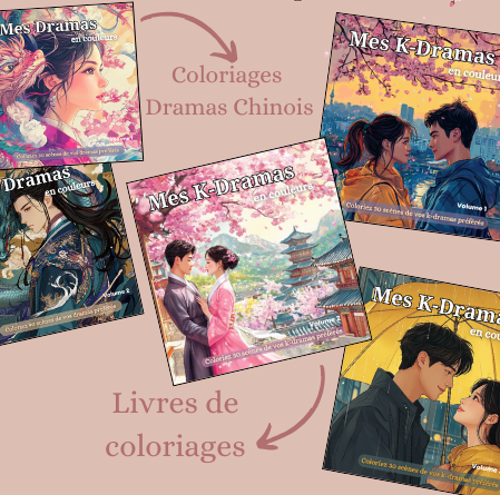 Coloriages séries d'Asie