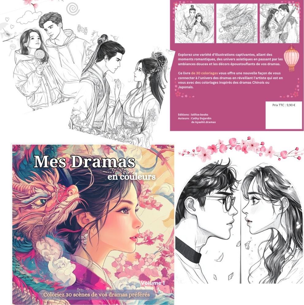 Coloriages séries d'Asie