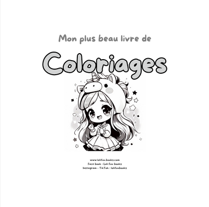 Coloriages Kawaii