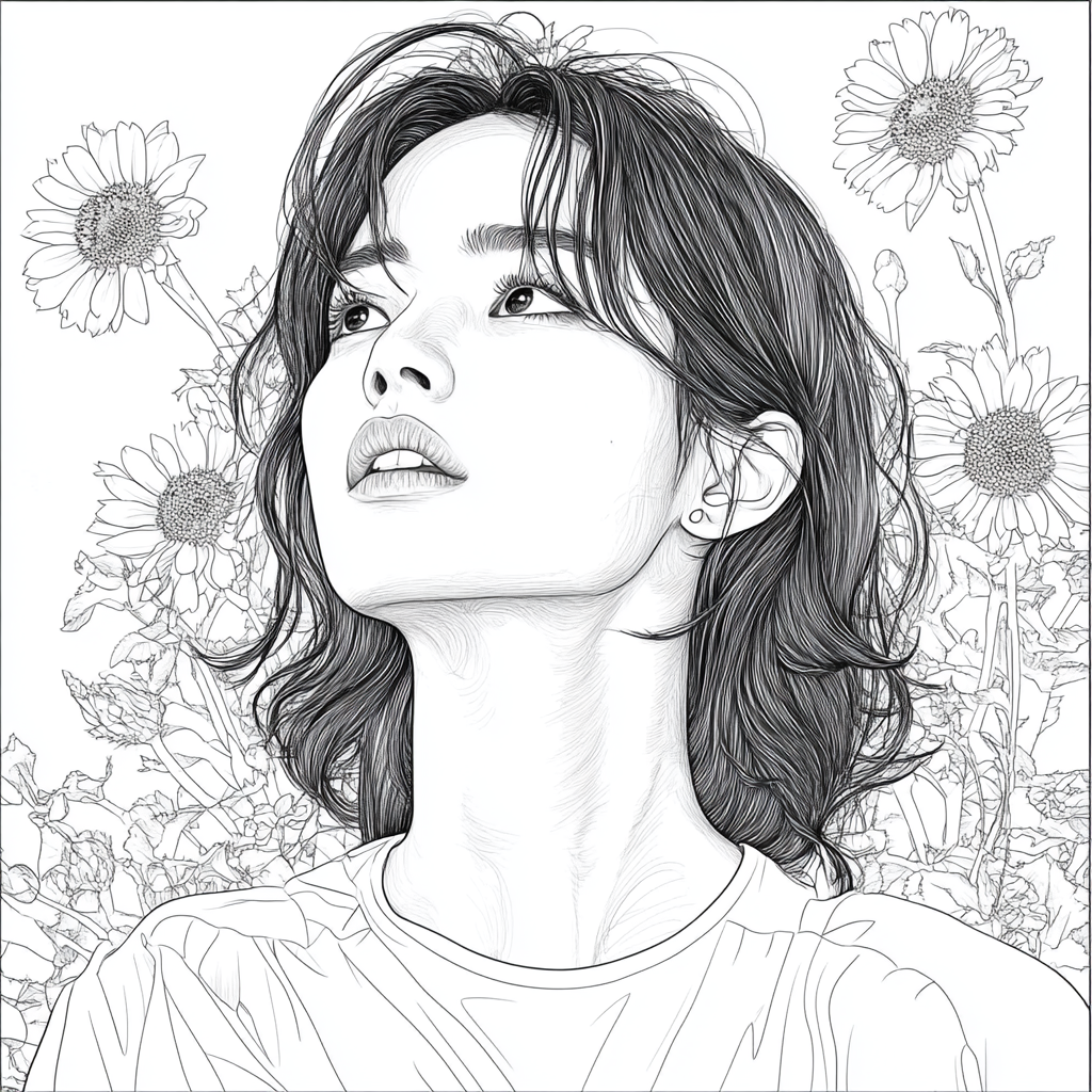 coloriage la vie portera ses fruits park bogum