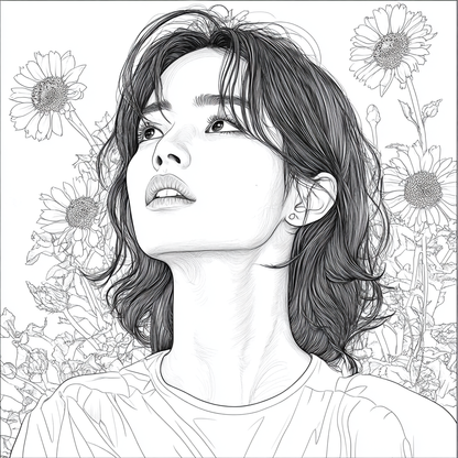 coloriage la vie portera ses fruits park bogum
