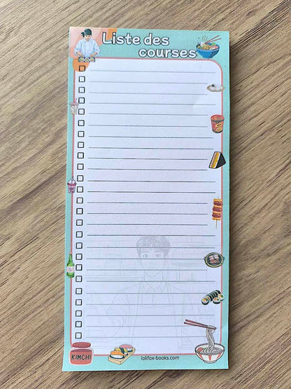Liste des courses Asie