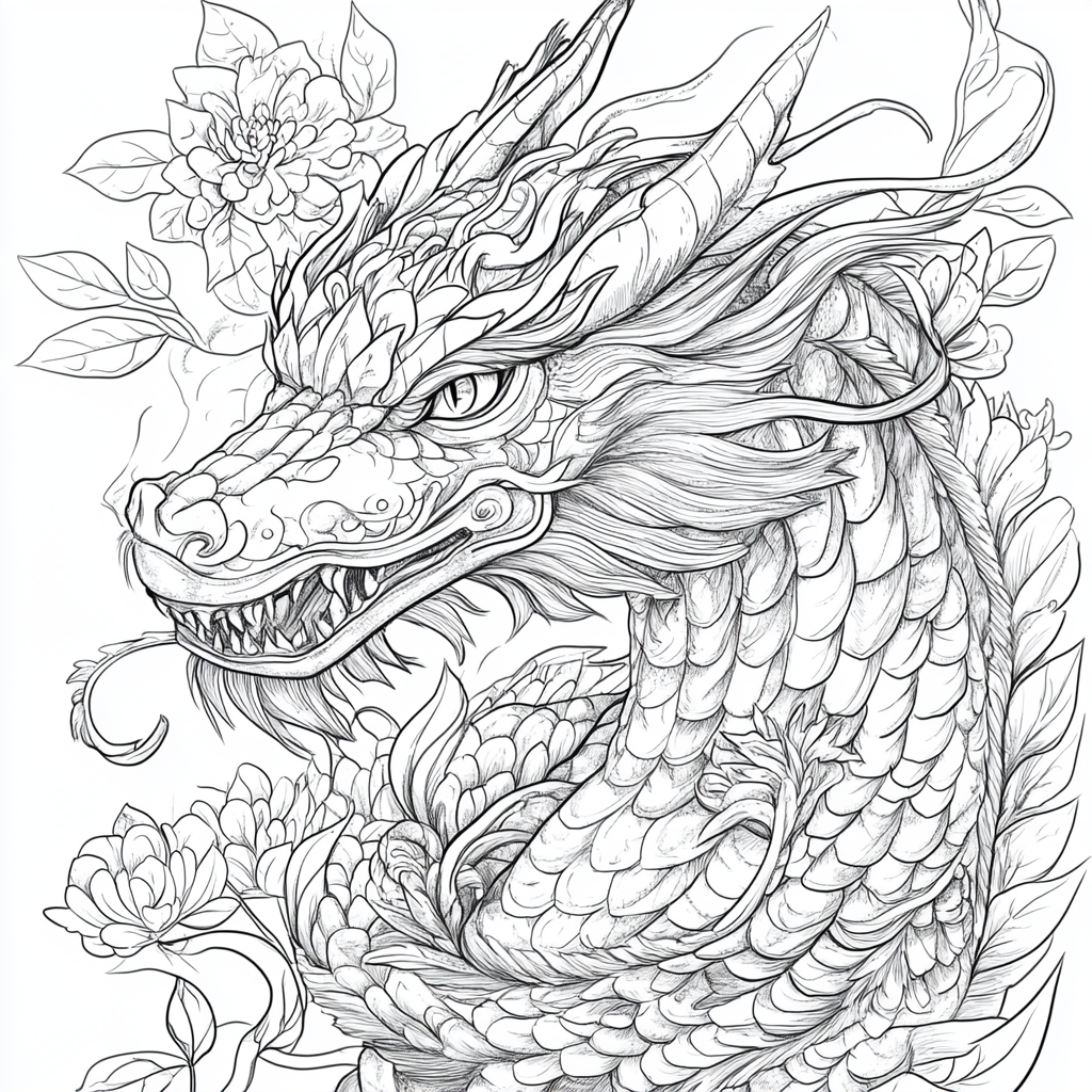 Coloriages séries d'Asie