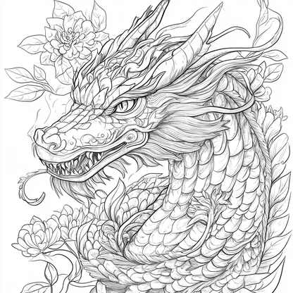 Coloriages séries d'Asie