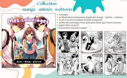 coloriages manga animés webtoon
