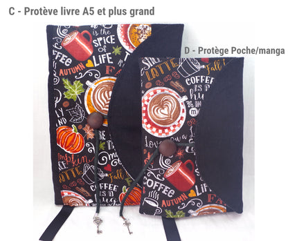 Couvre livre à personnaliser