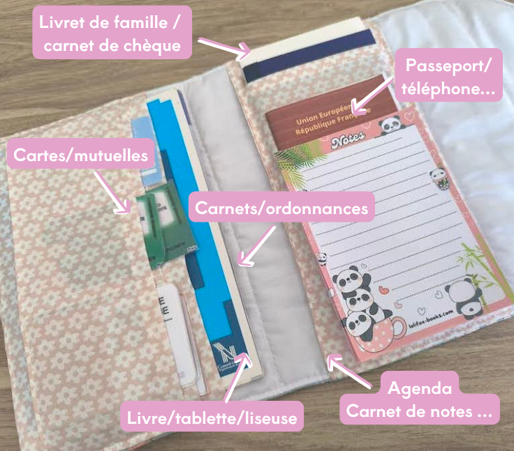 Housse organisatrice à personnaliser